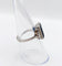 53 Art déco - Bague en platine, saphir synthétique et diamants 58 Facettes A07541