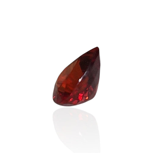 Grenat spessartite - Pierre 2,41 ct taille goutte mixte orange intense 58 Facettes #26-119-GRSPPR