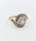 54.5 Bague tourbillon en or 18k, platine et diamants 58 Facettes A07547