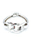 Bracelet Hermès 3 Anneaux - Bracelet vintage en argent 925 58 Facettes HERMES BRA