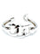 Bracelet Hermès 3 Anneaux - Bracelet vintage en argent 925 58 Facettes HERMES BRA