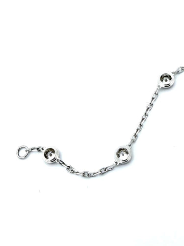 Cartier Diamants Légers - Bracelet en or blanc et diamants 58 Facettes CARTIER BRA