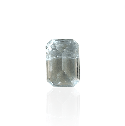 Aigue-marine - Pierre 2,27 ct du Mozambique 58 Facettes #26-123-BRAMEM