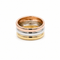 53 Bague bandeau en trois ors 58 Facettes 1.0003313/1