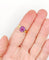 56.5 Bague cocktail vintage en or rose 18k et améthyste 58 Facettes A07560
