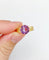56.5 Bague cocktail vintage en or rose 18k et améthyste 58 Facettes A07560