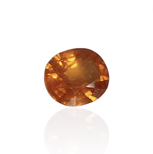 Grenat spessartite - Pierre ovale mixte 1,95 ct orange Fanta 58 Facettes #26-125-GRSPOV