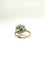 58 Bague en or blanc 14K, diamants et émeraudes 58 Facettes SKU BO/260066