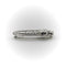 Broche Mid-Century - Broche nœud ovale en or blanc 14K et diamants 58 Facettes 11155