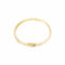Bracelet Bracelet jonc en or jaune et diamants 58 Facettes 35815