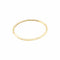 Bracelet Bracelet jonc en or jaune et diamants 58 Facettes 35815