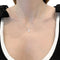 Collier Messika Joy - Collier en or blanc et diamants 58 Facettes 35826