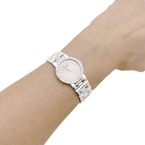 Montre Piaget Dancer - Montre en or blanc et diamants 58 Facettes 35745
