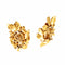 Boucles d'oreilles Boucles d'oreilles Fleurs en or jaune et diamants 58 Facettes 35774
