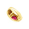 Bague 56 Hérail Babul Work - Bague en or jaune et tourmaline rose 58 Facettes 35834