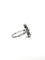 55 Art déco - Bague en platine et trio de diamants 58 Facettes SKU  BO/220232