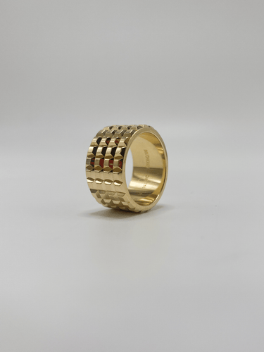 52 Boucheron Clou de Paris - Bague en or jaune 18 carats 58 Facettes SKU BOP/260043