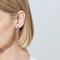 Boucles d'oreilles en or 18 carats et saphirs ovales 58 Facettes GER1002YG