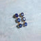 Boucles d'oreilles en or 18 carats et saphirs ovales 58 Facettes GER1002YG