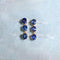 Boucles d'oreilles en or 18 carats et saphirs ovales 58 Facettes GER1002YG