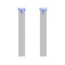 Eden - Boucles d'oreilles en or blanc et tanzanites 58 Facettes GER1222TZ