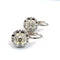 Boucles d'oreilles en or 18 kt et diamants taille ancienne 58 Facettes 450/26 A