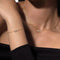 Collier Messika Move Uno Pavé - Collier en or jaune et diamants 58 Facettes Msk