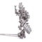 Broche vintage en platine et diamants 58 Facettes SP83 '(00769)