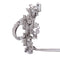 Broche vintage en platine et diamants 58 Facettes SP83 '(00769)