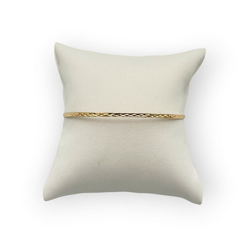 Jonc - Bracelet ciselé en or jaune 750 58 Facettes 149068643