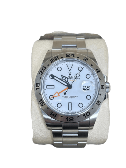 Rolex Explorer II - Montre 226570 Polar en acier Oystersteel 58 Facettes 330094340