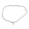 Collier ras-de-cou en or blanc et diamants 0,66 ct 58 Facettes G3990