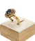 Bague 53.5 Bague pompadour en or jaune avec saphir et diamants 58 Facettes 241