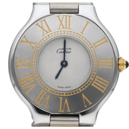Cartier Must 21 - Montre en or jaune et acier 58 Facettes MT47582