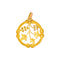 Pendentif en or jaune, or rose et perles 58 Facettes 5408456CN