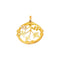Pendentif en or jaune, or rose et perles 58 Facettes 5408456CN