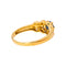 53 Bague en or jaune et blanc, saphirs et diamants 58 Facettes 5752904CN