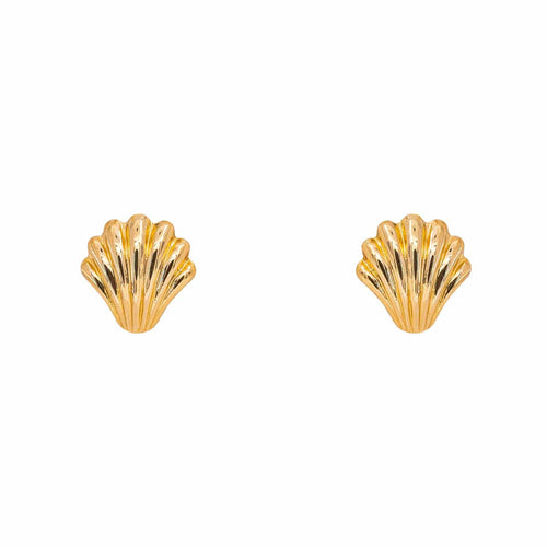Boucles d'oreilles puces en or jaune 58 Facettes 5736188CN