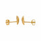 Boucles d'oreilles puces en or jaune 58 Facettes 5736188CN