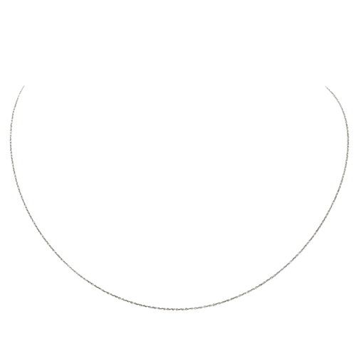Ginette NY - Collier chaîne en or blanc 58 Facettes 2680521CN