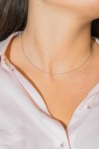 Ginette NY - Collier chaîne en or blanc 58 Facettes 2680521CN