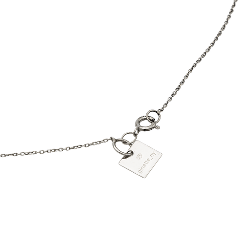 Ginette NY - Collier chaîne en or blanc 58 Facettes 2680521CN