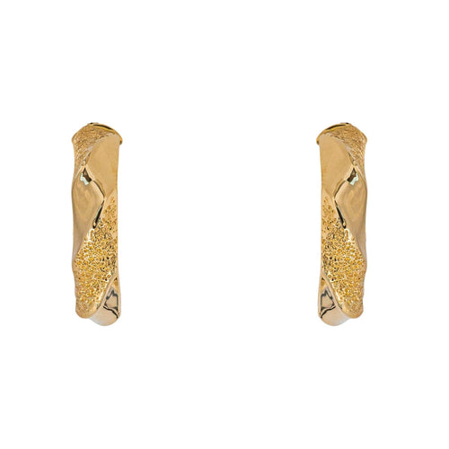 Boucles d'oreilles créoles en or jaune 58 Facettes 5745729CN