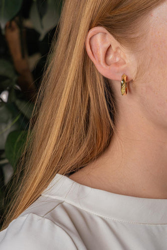 Boucles d'oreilles créoles en or jaune 58 Facettes 5745729CN
