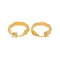 Boucles d'oreilles créoles en or jaune 58 Facettes 5745729CN