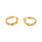 Boucles d'oreilles créoles en or jaune 58 Facettes 5745729CN
