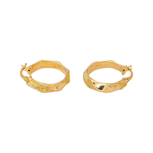 Boucles d'oreilles créoles en or jaune 58 Facettes 5745729CN