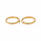 Créoles - Boucles d'oreilles en or jaune 58 Facettes 5774081CN