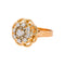 54 Bague Marguerite en or rose, or blanc et diamants 58 Facettes 5408493CN