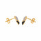 Boucles d'oreilles dormeuses en or jaune, saphirs et diamants 58 Facettes 5713879CN